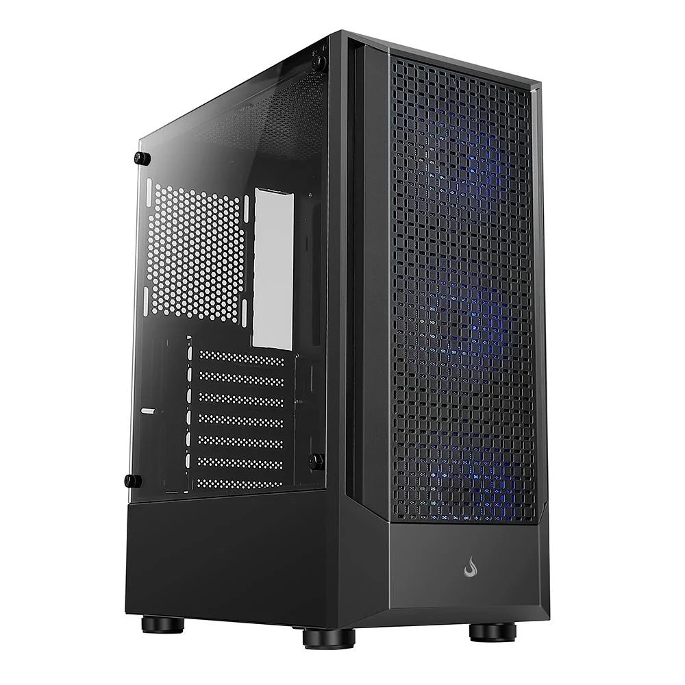 Gabinete Gamer Rise Mode Wave Black, Mid Tower